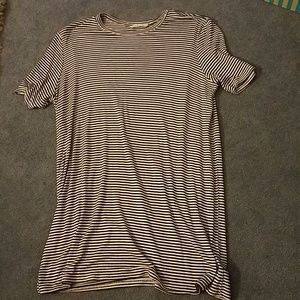 Striped T-shirt Dress